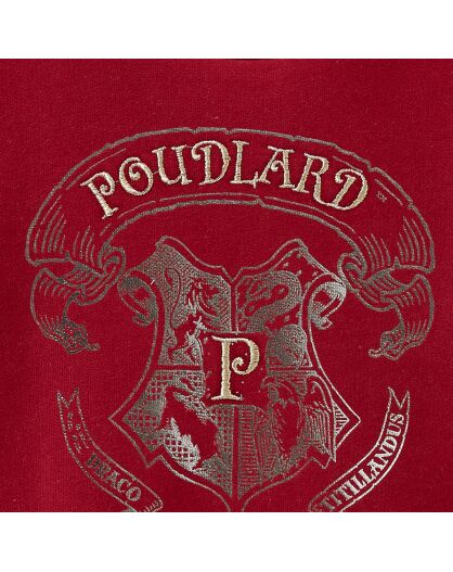 Sweat Harry Potter Poudlard bordeaux
